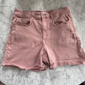 rag & bone High Waist Pink Shorts